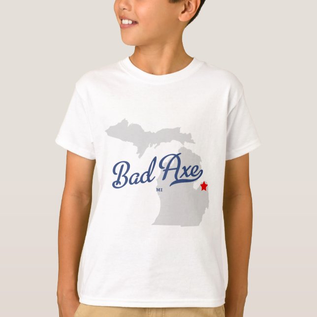 Camisa MI Ax Michigan Inválida (Frente)