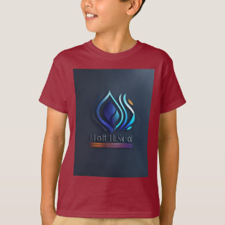 Camisa minimalista do logotipo de Marca quente - E