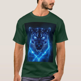 Camisa Mística Panther Negra - Sombra clara e escu