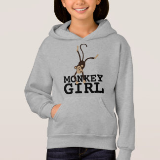 CAMISA MONKEY GIRL DIVERTIDA PARA CRIANÇAS