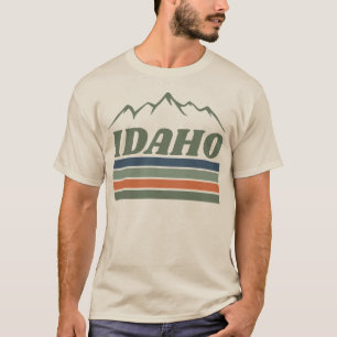 Camisa Montanha do Orgulho Estatal Retro Mudado