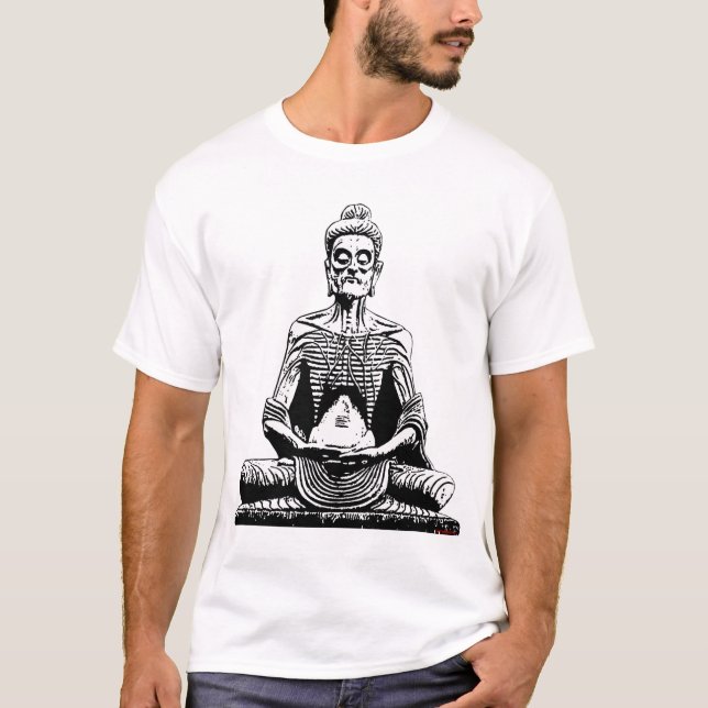 Camisa morrendo de fome Siddhartha de jejum de (Frente)