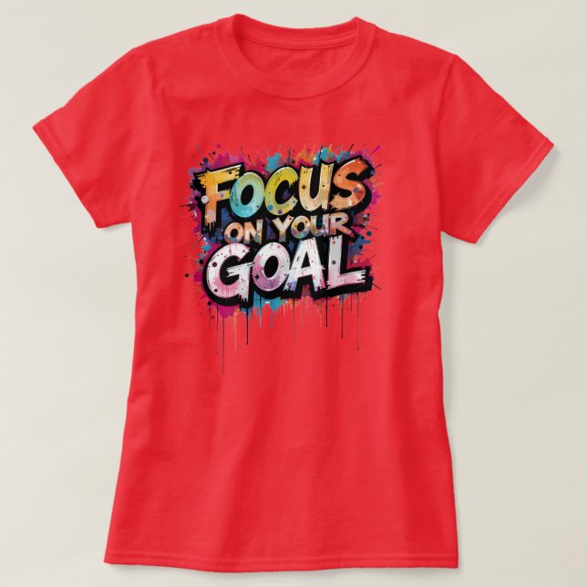 Camisa motivacional (Frente do Design)