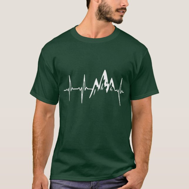 CAMISA MOUNTAIN IN MY HEARTBEAT amigos (Frente)