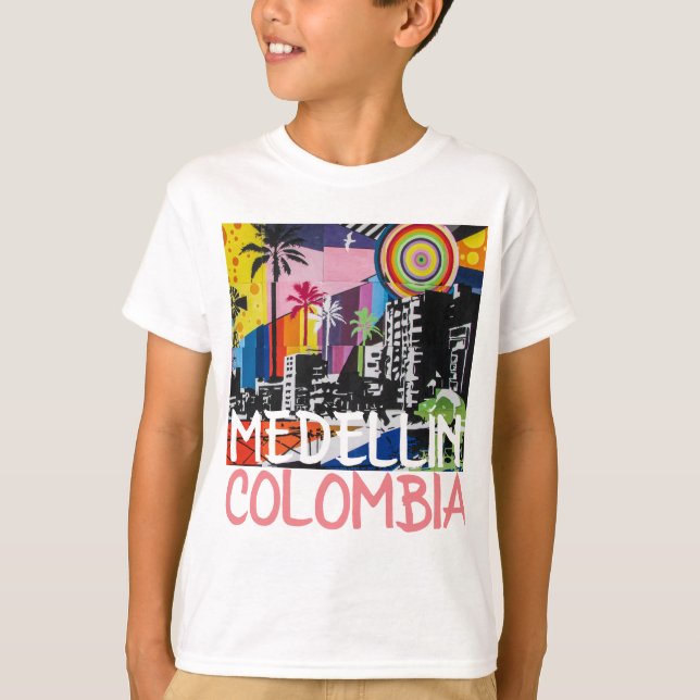 Camisa Mural de Grafite Legal MEDELLÍN COLOMBIA (Frente)