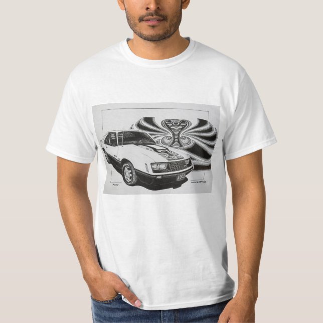 Camisa muscular Mustang Cobra de 1979 (Frente)