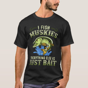Camisa Musky Fish Gift Idea Muskie