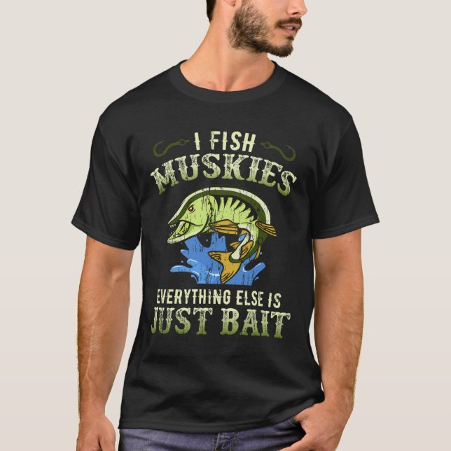 Camisa Musky Fish Gift Idea Muskie (Frente)