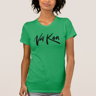 Camisa Na Wahine Koa (Verde-Preto)