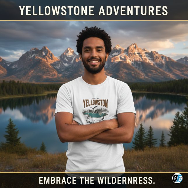 CAMISA NACIONAL DE PARQUE YELLOWSTONE (Criador carregado)