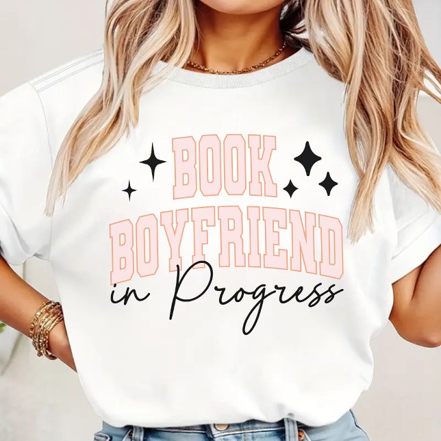 Camisa Namorado do Livro em Andamento, Presente pa (book boyfriend sweatshirt, bookish shirt, bookish sweatshirt, reader gift, librarian gift, book gift)