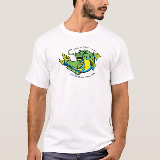 Camisa namorando de peixe-gato (Frente)