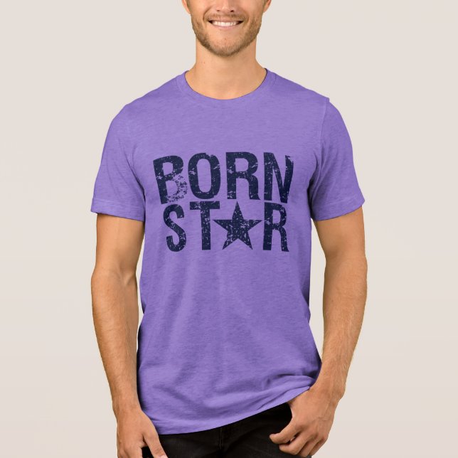 Camisa NASCER STAR - escolha estilo e cor (Frente)