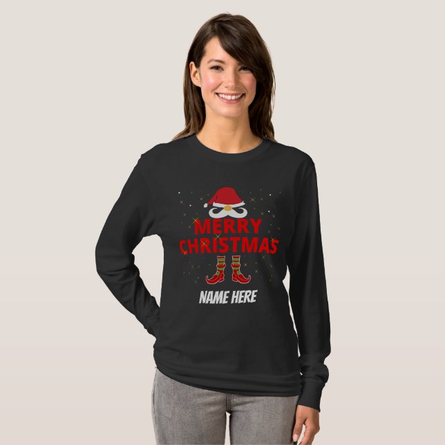 CAMISA NATAL PERSONALIZADA (Frente Completa)