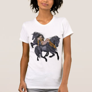 Camisa Nativa da Princesa Americana e Estalhões