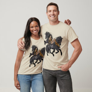 Camisa Nativa da Princesa Americana e Estalhões