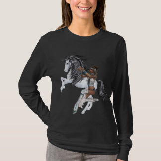 Camisa Nativa da Princesa Americana e Stallion