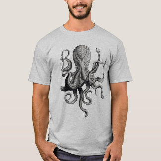 Camisa náutica do polvo dos homens