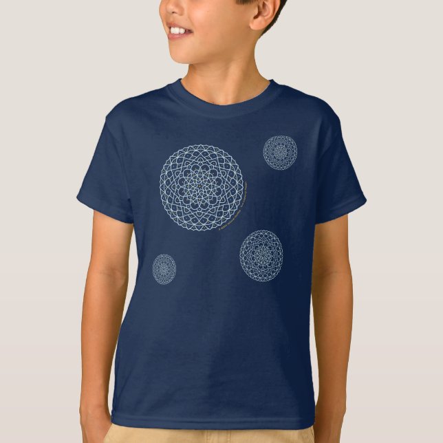 Camisa Negra Celestial e Camisa Negra Bebê (Frente)