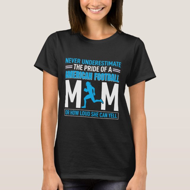 Camisa Negra de Futebol Americano (Frente)