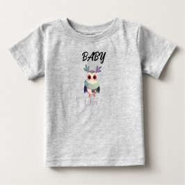 Camisa Negra Gráfica De Bebê Adorável - Cuta