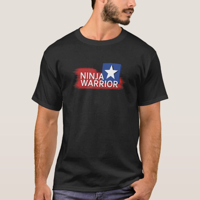 Camisa Ninja Warrior Camisa de Treinamento Ninja p (Frente)
