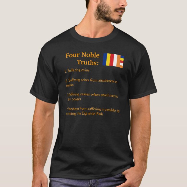 Camisa nobre de quatro verdades (Frente)