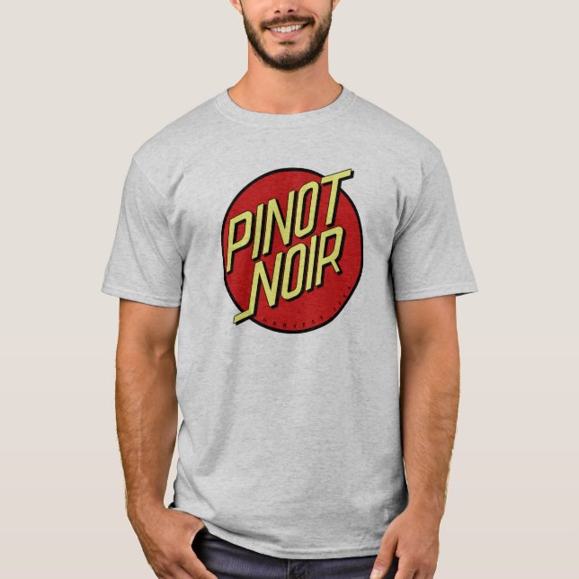 Camisa Noir da colheita de Pinot (Frente)