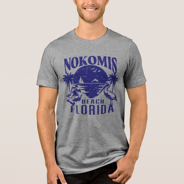 Camisa Nokomis Beach Florida (Frente)