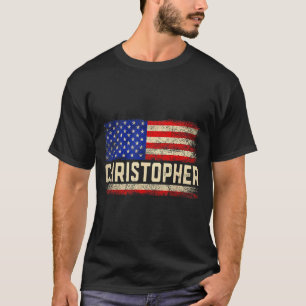 Camisa Nome Christopher Primeiro Nome Christopher 