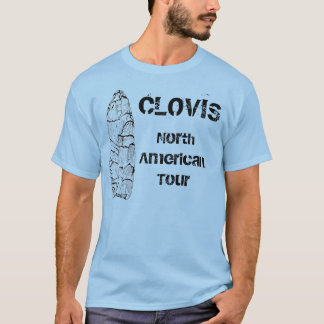 Camisa norte-americana da excursão de Clovis