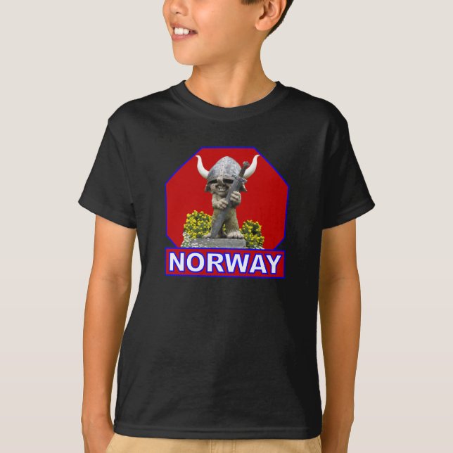 Camisa Noruega - escolha estilo e cor (Frente)