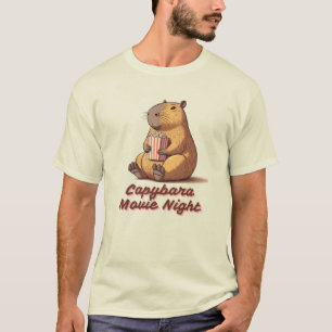 Camisa Noturna de Capybara Movie - Apenas Víblias