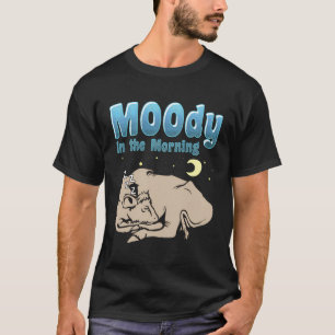 Camisa Noturna De Pajama Animal Moody In Morning