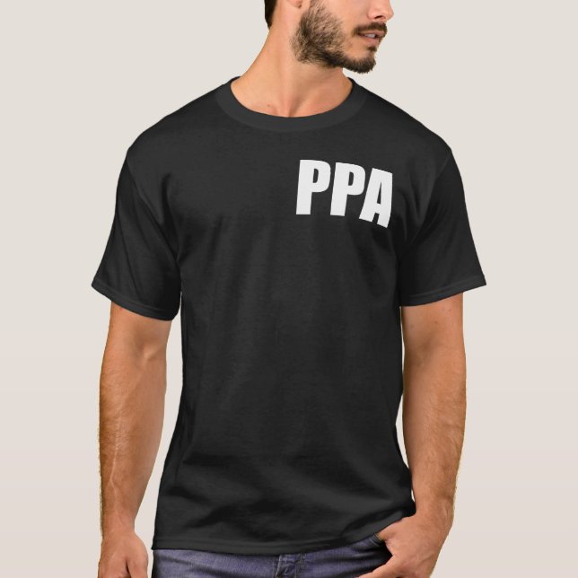 Camisa nova da associação do Cargo-Pessimista (Frente)