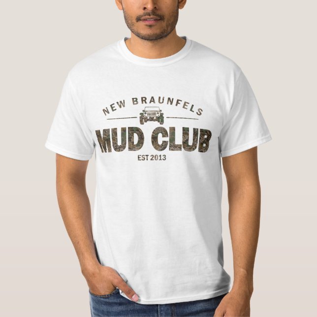 Camisa nova de Camo do clube da lama de Braunfels (Frente)