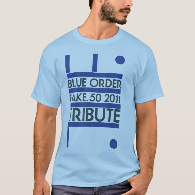 Camisa nova do tributo da ordem - movimento (Frente)