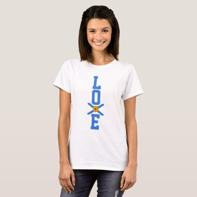 Camisa Nova Escócia adora blusa (Frente Completa)