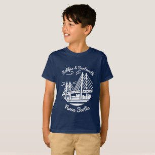 Camisa Nova Escócia Halifax e camiseta Dartmouth