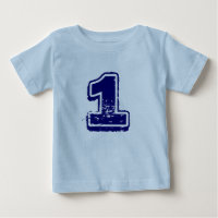 Camisa número 1 para rapazes