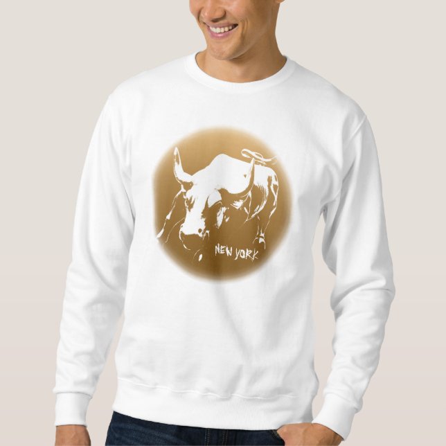Camisa NYC Bull Souvenir em Nova Iorque (Frente)