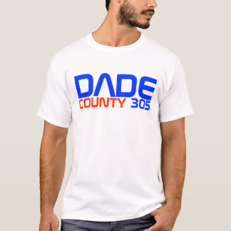 Camisa o "Condado de Dade 305" de Miami edição