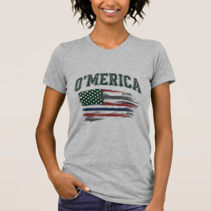 Camisa O’Merica Vintage Envelhecida Design de Band