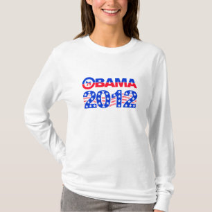 Camisa OBAMA 2012 - você escolhe estilo e cor