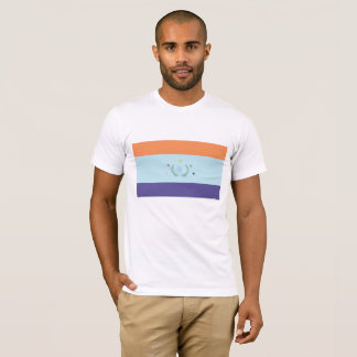 Camisa oficial da bandeira de Pantasian com divisa