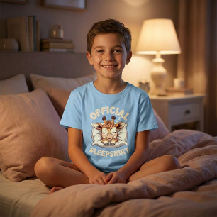 Camisa Oficial de Dormir Girafa Adorável