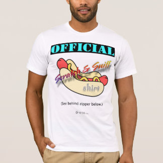 Camisa oficial de Weiner do risco & do Sniff