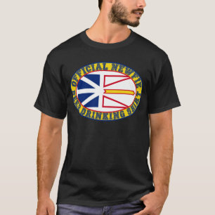 Camisa oficial do bebendo da cerveja de Newfie