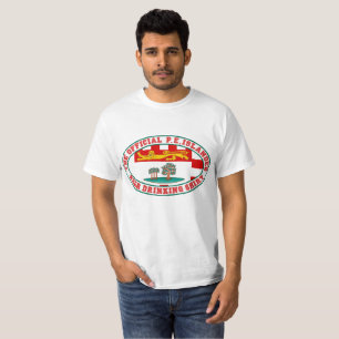 CAMISA OFICIAL DO BEBENDO DA CERVEJA DE PRINCE