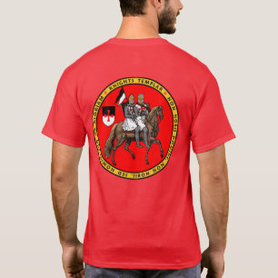 Camisa oficial do emblema de Templar dos
